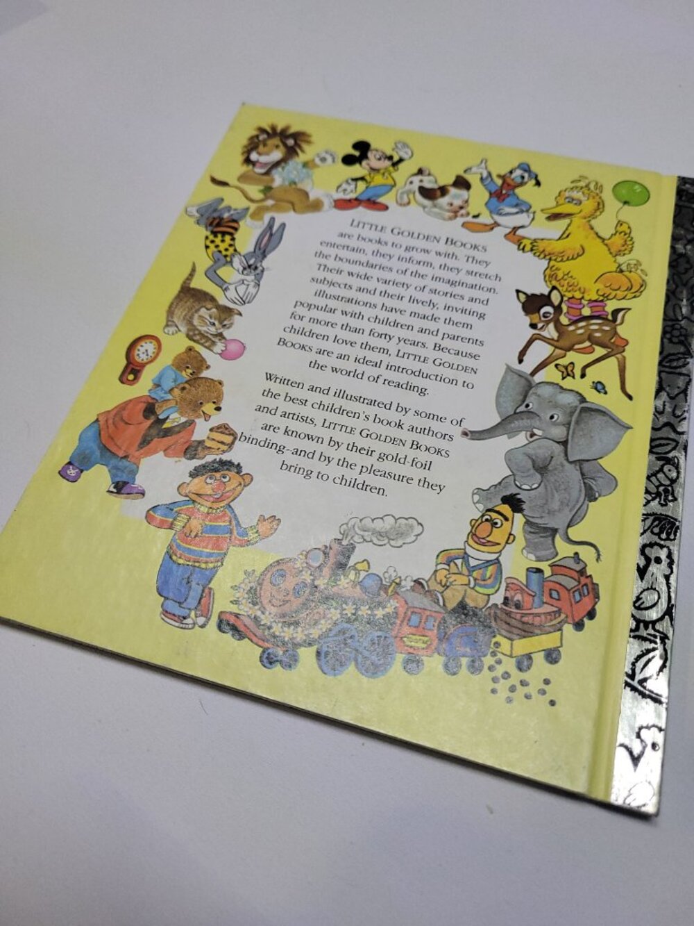 Walt Disney's Santa's Toy Shop Little Golden Book Hardcover Christmas Book - Picture 4 of 4